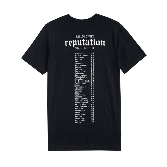NEW Taylor Swift Reputation Tee - Picture 2 of 5